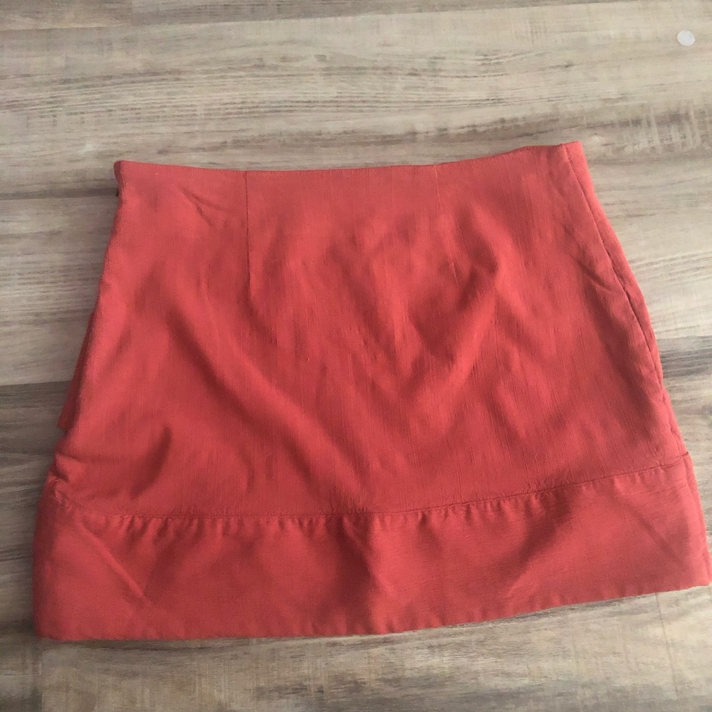 NWOT free people it’s a wrap mini skirt size 6 - Picture 4 of 5